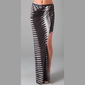 Helmut Lang Frequency Asymmetrical Maxi Skirt S